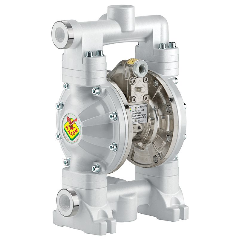 POMPE À MEMBRANE POLYPROPYLÈNE 60 L/MN SANTOPRENE + POLYPROPYLÈNE photo du produit