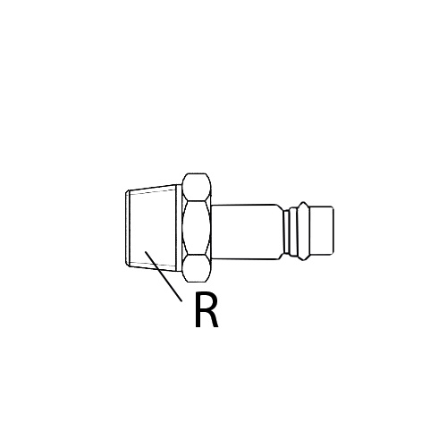 ABOUTS STANDARDS AIR RESPIRABLE 7,8 mm - MÂLE photo du produit Schema L