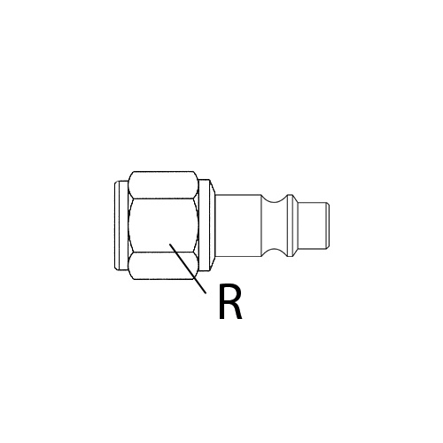 ABOUTS STANDARDS EUROPÉEN 7,4 mm - FEMELLE photo du produit Schema L