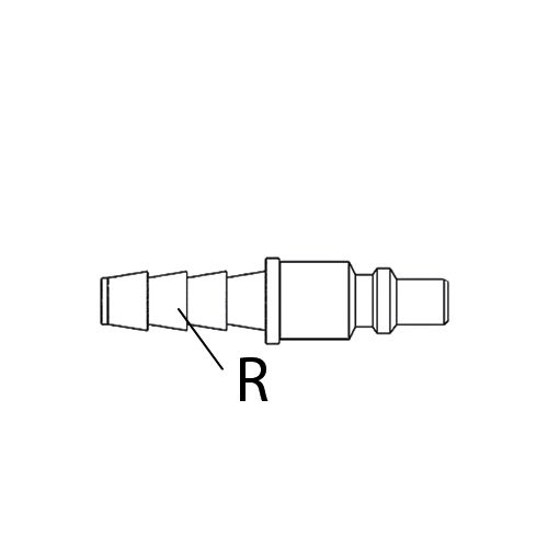 ABOUTS STANDARDS ITALIEN 5 mm - TUYAU photo du produit Schema L