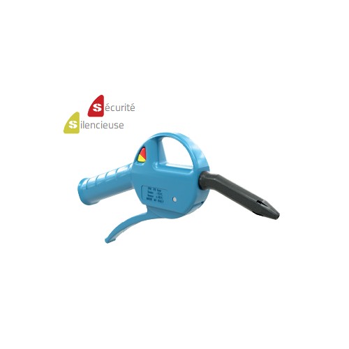 SOUFFLETTE SILENCIEUSE S&Eacute;CURIT&Eacute; FG1/4' BUSE PLASTIQUE photo du produit