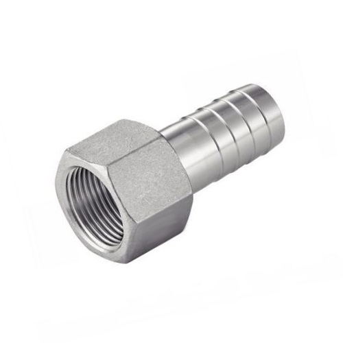 RACCORD DROIT CANNELÉ Ø6 / FEMELLE G1/8'' CYLINDRIQUE ACIER photo du produit
