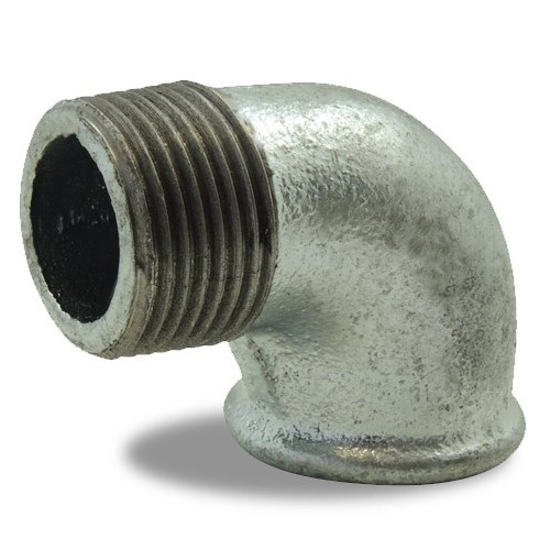 RACCORD COUDÉ À 90° ÉGAL MÂLE / FEMELLE G3/4'' CONIQUE FONTE photo du produit