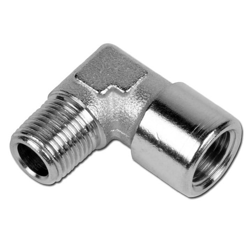 RACCORD COUDÉ À 90° ÉGAL MÂLE / FEMELLE G1/8'' CONIQUE LAITON photo du produit