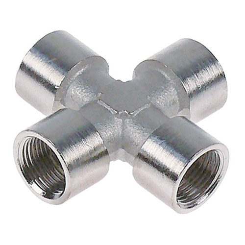 CROIX ÉGALE FEMELLE CYLINDRIQUE LAITON photo du produit