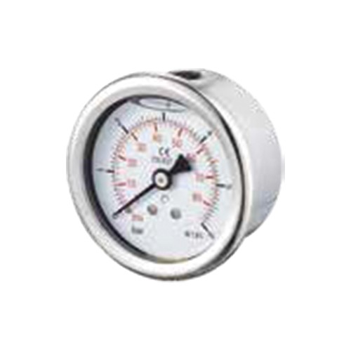 MANOMÈTRE GLYCÉRINE AXIAL 0 à 40 bars 63 mm Inox 304 - MÂLE G1/4'' photo du produit