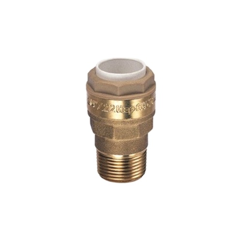 JONCTION FILETÉE PUSH FIT EN LAITON photo du produit