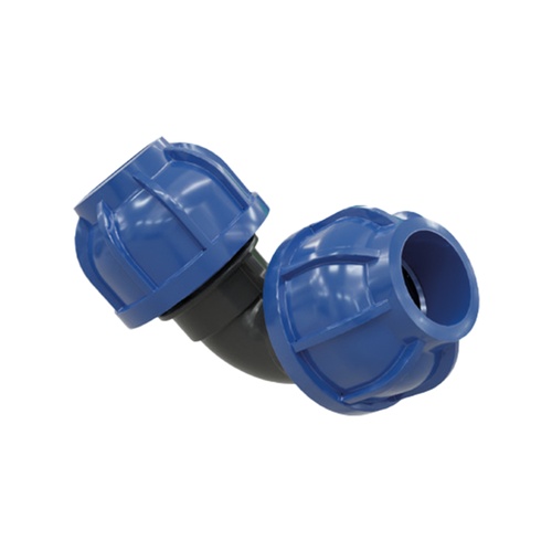 COUDE 90° ÉGAL À VISSER EN POLYAMIDE photo du produit