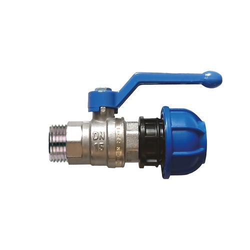 VANNE FILETÉE TURN FIT EN POLYAMIDE Ø63 EXT / MÂLE G2'' photo du produit
