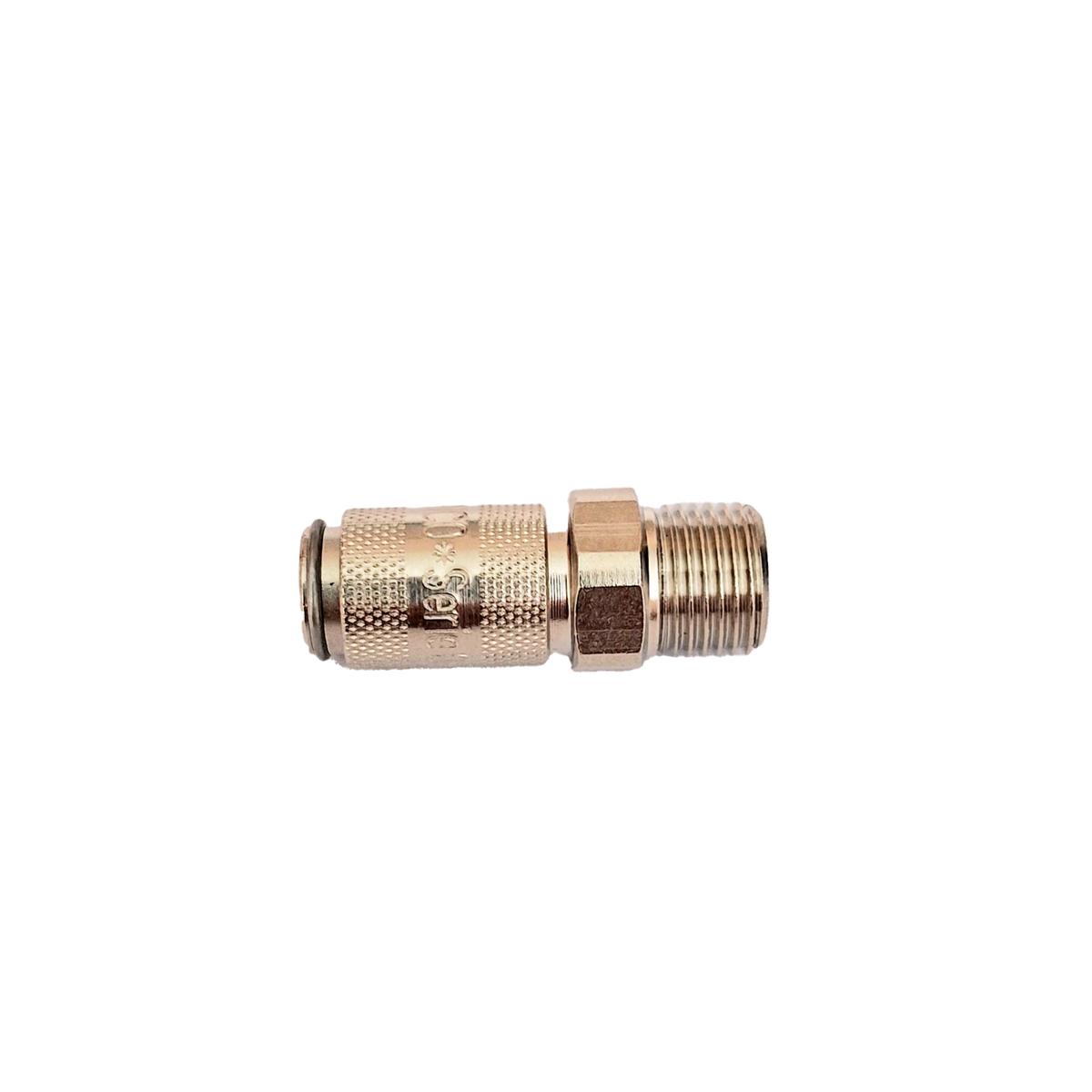 COUPLEUR STANDARD LAITON N - MICRO - MÂLE - MG 1/8'' - Bague photo du produit Vue supplémentaire 1 L