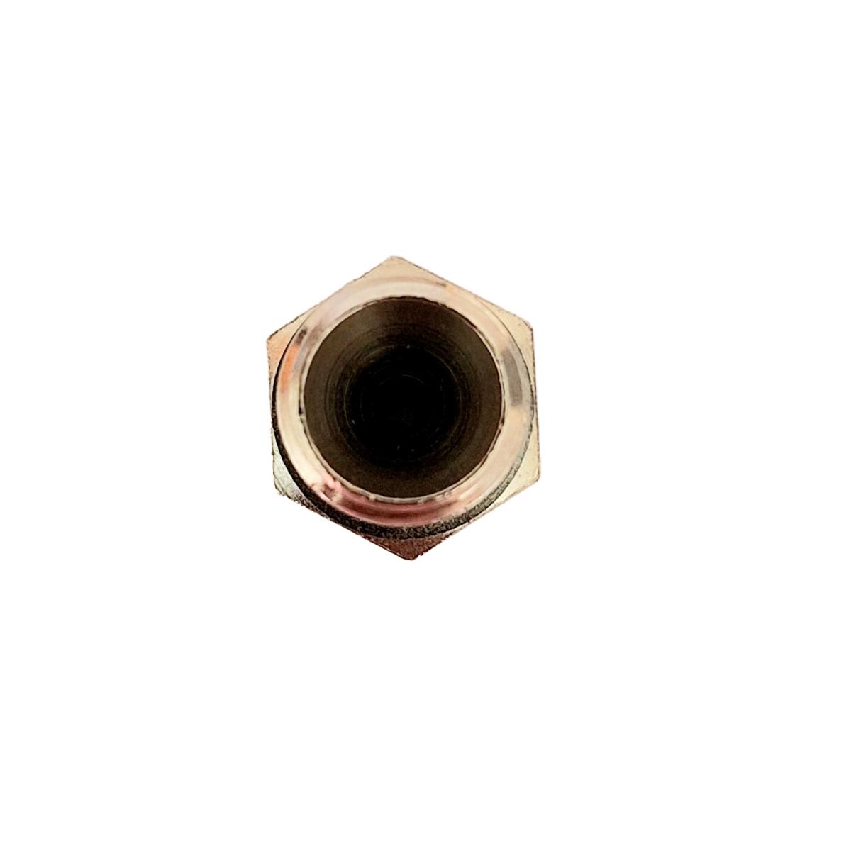 ABOUT - MICRO - MÂLE - Laiton Nickelé - Entrée: MG 1/8'' photo du produit Vue de côté L