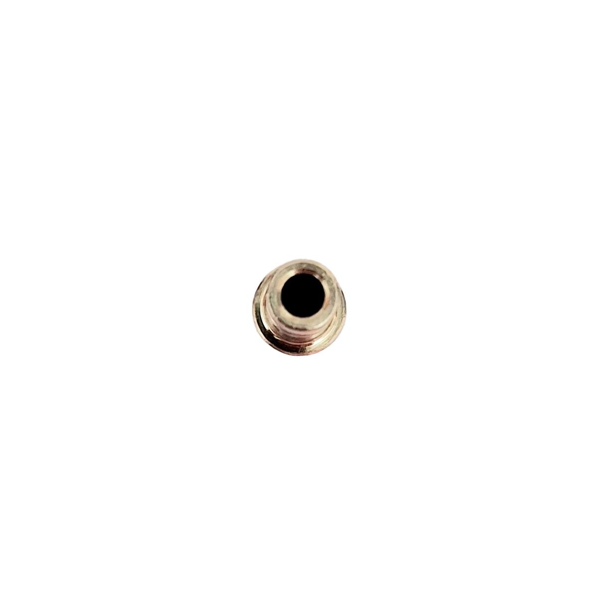 ABOUT - MICRO - TUYAU - Laiton Nickelé - Entrée: Ø 4 mm photo du produit Vue de côté L