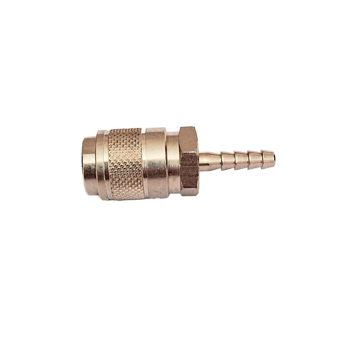 COUPLEUR STANDARD LAITON N - MIGNON - TUYAU - Ø 4 mm - Bague photo du produit Vue arrière L