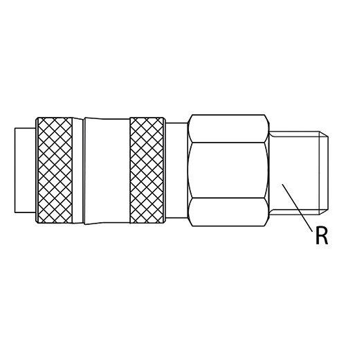 COUPLEURS STANDARDS MULTI-PROFIL - MÂLE photo du produit Schema L