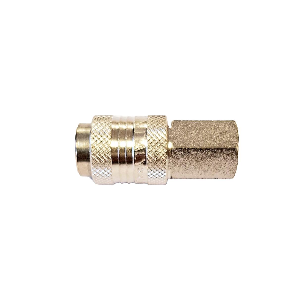 COUPLEUR STANDARD LAITON N - MULTI - FEMELLE - FG 1/2'' - Bague photo du produit Vue arrière L