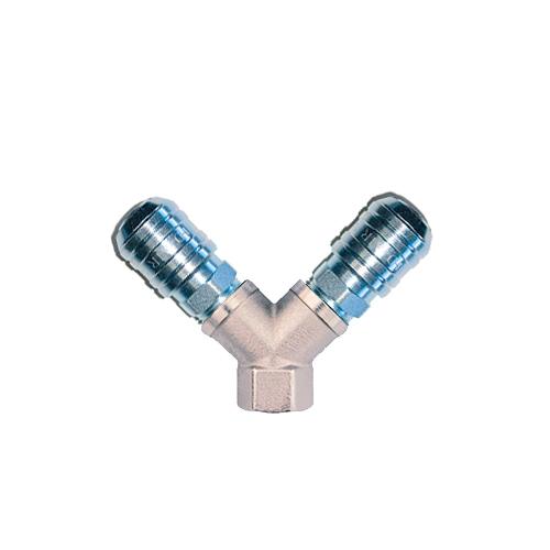 COUPLEUR STANDARD ACIER - EUROPÉEN 7,4 - FEMELLE Y - FG 3/8'' - Bague photo du produit