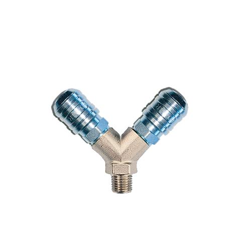 COUPLEUR STANDARD ACIER - ISO 6150 B 8 mm - MÂLE Y - MG 3/8'' - Bague photo du produit