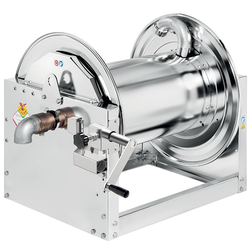 ENROULEUR MANUEL INOX SÉRIE 700 - 550 - NU - 70 bars - FG 2' / FG 2' photo du produit