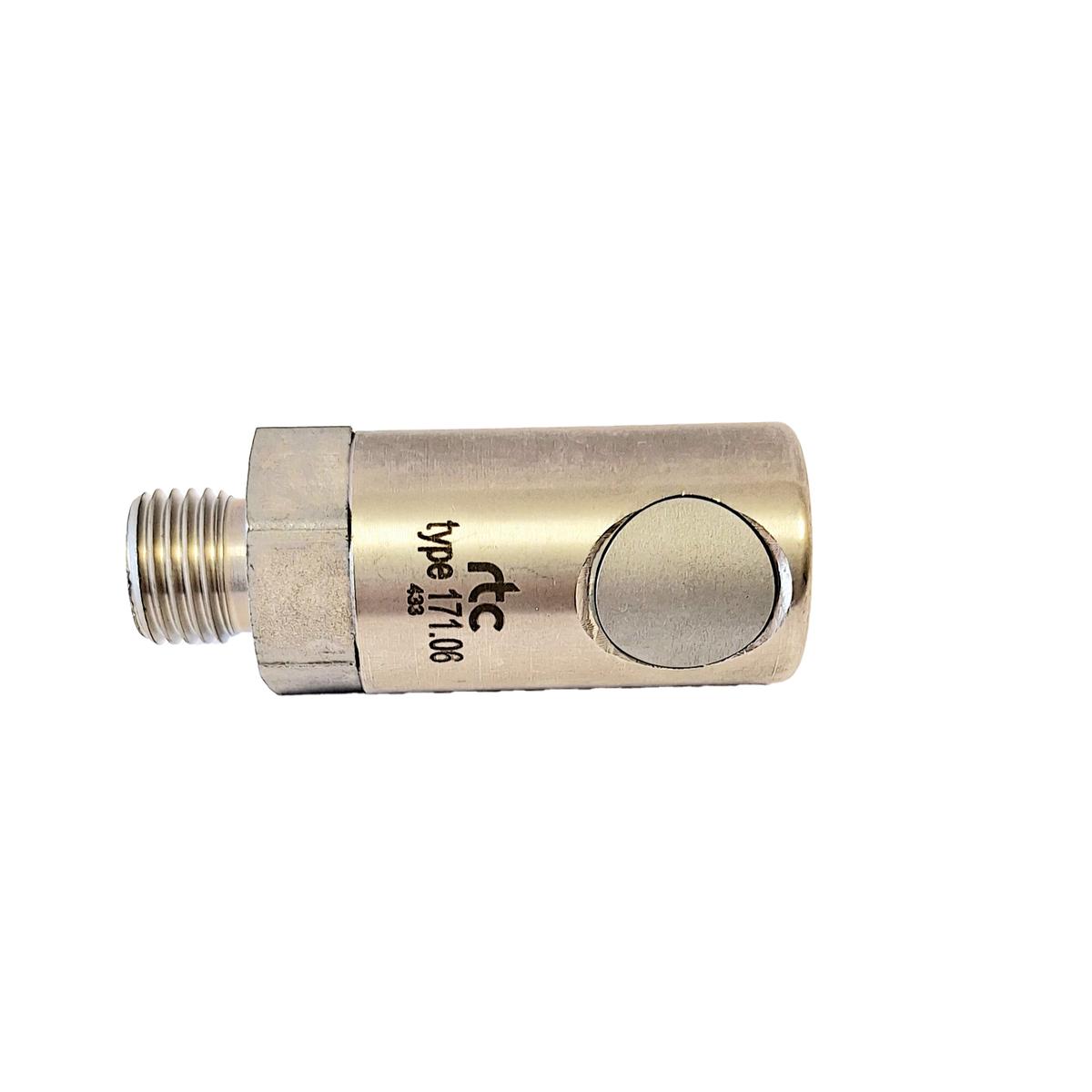COUPLEUR SÉCURITÉ INOX - ISO 6150 C 11 mm - MÂLE - MG 3/4'' - Bouton photo du produit Vue supplémentaire 1 L
