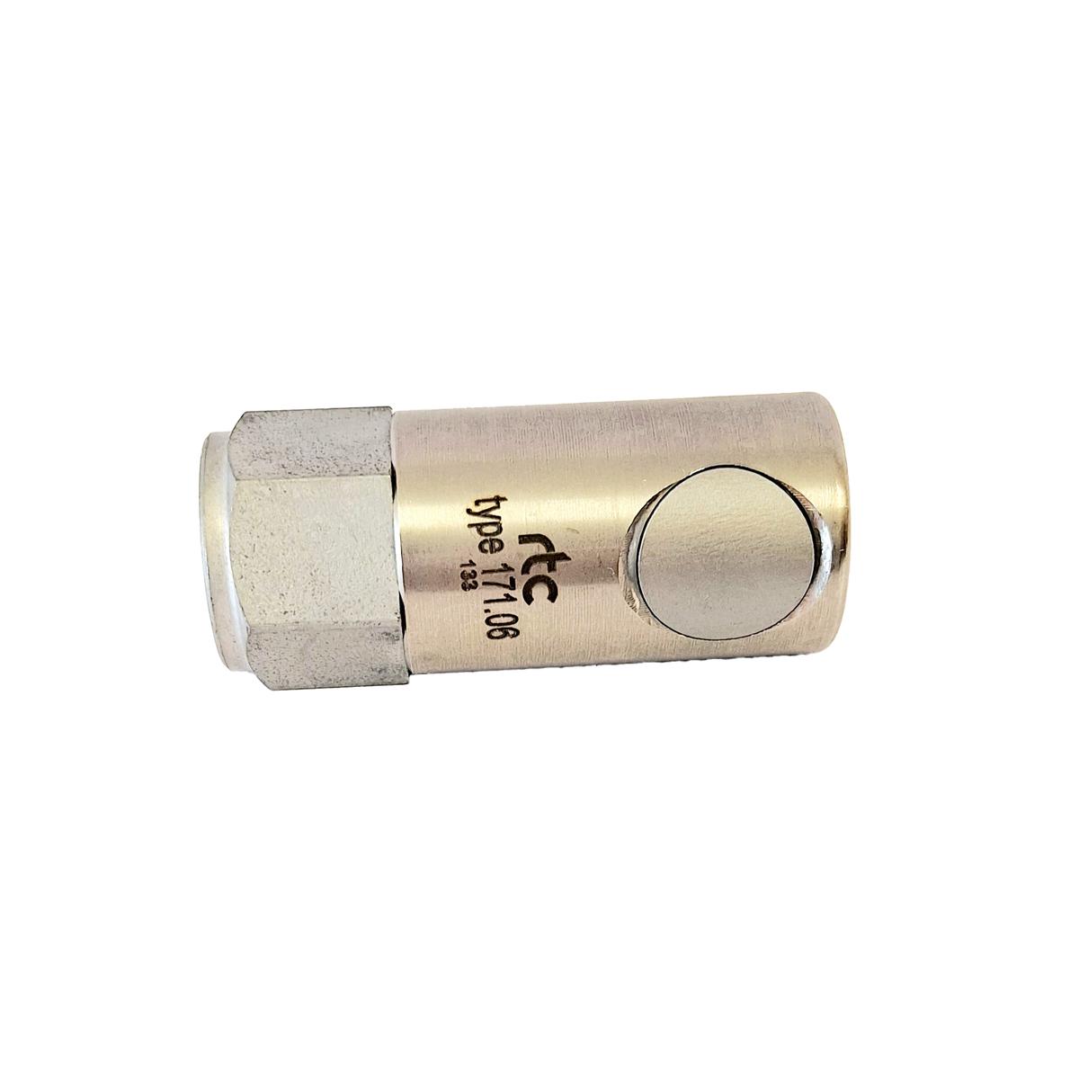 COUPLEURS DE SÉCURITÉ ISO 6150 C 6 mm - FEMELLE photo du produit Vue arrière L