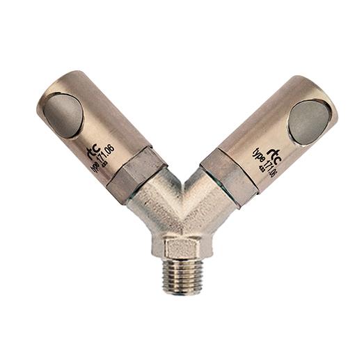 COUPLEUR SÉCURITÉ INOX - ISO 6150 C 11 mm - MÂLE Y - MG 3/4'' - Bouton photo du produit