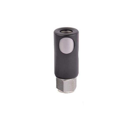COUPLEUR SÉCURITÉ POM - ISO 6150 C 8 mm - FEMELLE - FG 1/4'' - Bouton photo du produit