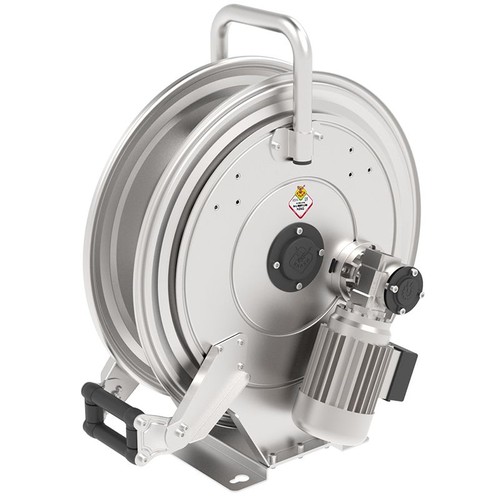 ENROULEUR MOTORIS&Eacute; INOX 304 S530 230VCA 150BAR FG1/2'' photo du produit