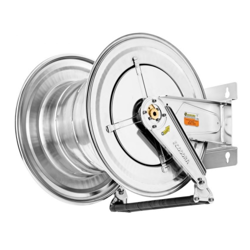 ENROULEUR NU - SÉRIE 569 - INOX - FG 1/2'' / FG 1/2'' - OXYGÈNE photo du produit