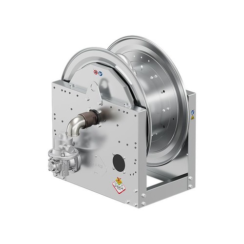 ENROULEUR MOTORIS&Eacute; INOX 316 S700 PNEUMATIQUE 270MM 70BAR FG2'' photo du produit