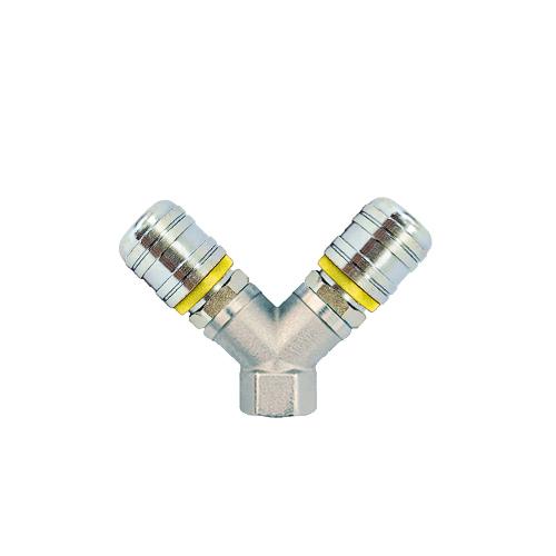 COUPLEUR SÉCURITÉ ACIER - ARO - FEMELLE Y - FG 1/2'' - Bague photo du produit