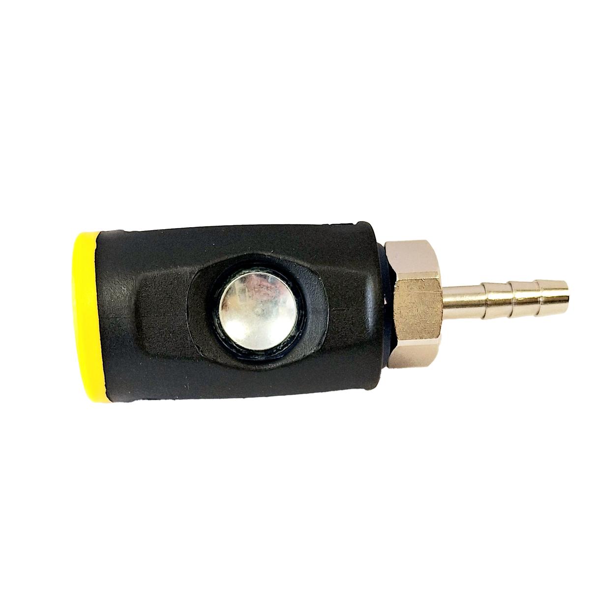 COUPLEUR SÉCURITÉ POM - EUROPÉEN 7,4 - TUYAU - Ø 10 mm - Bouton photo du produit Vue arrière L