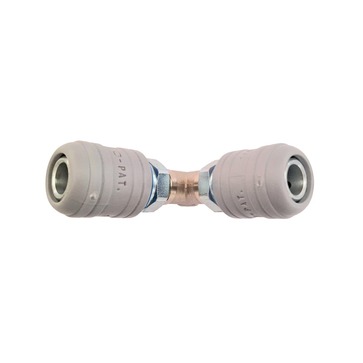 COUPLEUR SÉCURITÉ POM - ISO 6150 B 6 mm - FEMELLE Y - FG 3/8'' - Bague photo du produit Vue de côté L