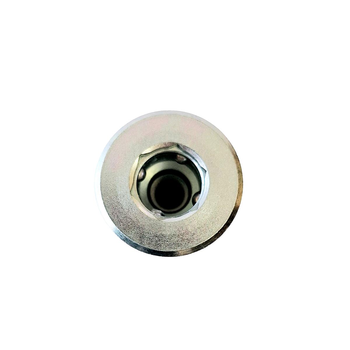 COUPLEUR SÉCURITÉ ALU - ARO - MÂLE - MG 1/4'' - Bouton photo du produit Vue de côté L