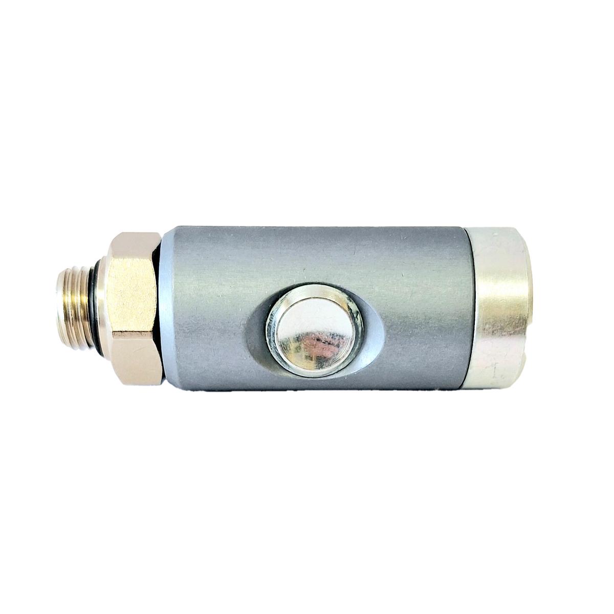 COUPLEUR SÉCURITÉ ALU - ARO - MÂLE - MG 1/4'' - Bouton photo du produit Vue supplémentaire 1 L