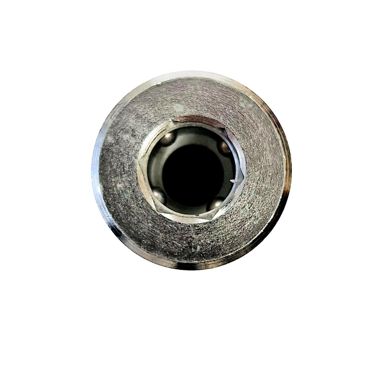 COUPLEUR SÉCURITÉ ALU - ARO - FEMELLE - FG 1/4'' - Bouton photo du produit Vue de côté L