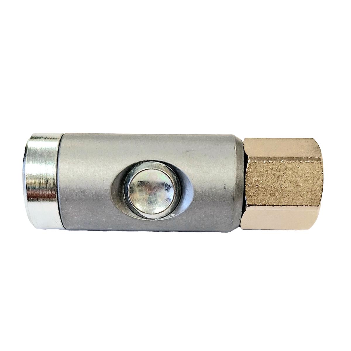 COUPLEUR SÉCURITÉ ALU - ARO - FEMELLE - FG 1/4'' - Bouton photo du produit Vue supplémentaire 1 L