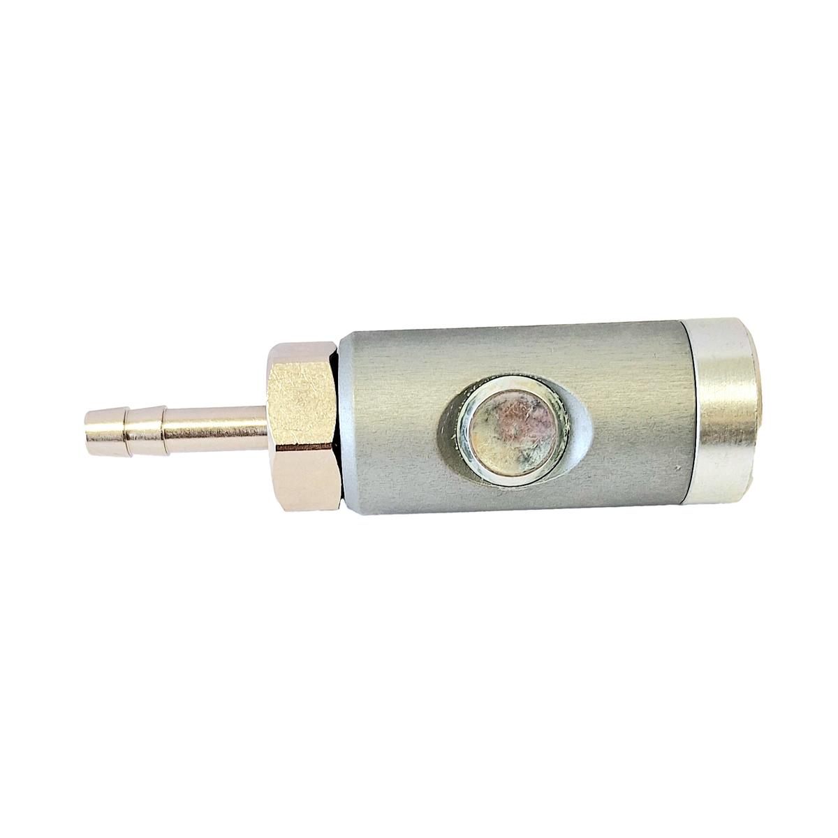 COUPLEUR SÉCURITÉ ALU - ISO 6150 B 6 mm - TUYAU - Ø 10 mm - Bouton photo du produit Vue supplémentaire 1 L