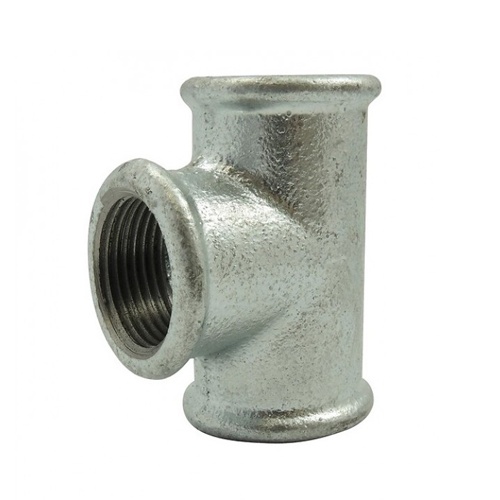 RACCORD EN T ÉGAL FEMELLE G1''1/4 CYLINDRIQUE FONTE photo du produit