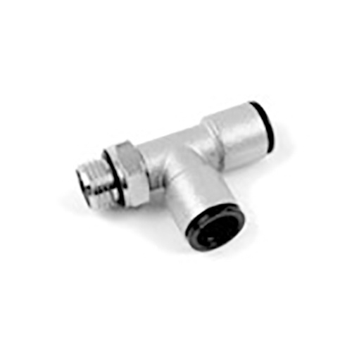 RACCORD EN T PIQUAGE EN BOUT INSTANTANÉ Ø8 / MÂLE G3/8'' LAITON photo du produit