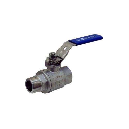 VANNE 2 VOIES M/F G1''1/4 64 BAR INOX CADENASSABLE photo du produit