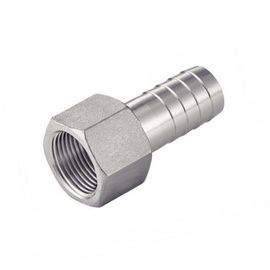 RACCORD DROIT CANNELÉ FEMELLE CYLINDRIQUE LAITON photo du produit