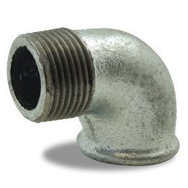 RACCORD COUDÉ À 90° ÉGAL MÂLE / FEMELLE G3/4'' CONIQUE FONTE photo du produit