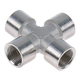 CROIX ÉGALE FEMELLE CYLINDRIQUE LAITON photo du produit