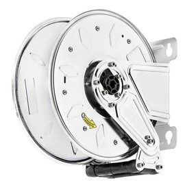 ENROULEURS AUTOMATIQUES &Agrave; RESSORT S&Eacute;RIE E274 EN INOX 304 TAMBOUR OUVERT SANS TUYAU photo du produit