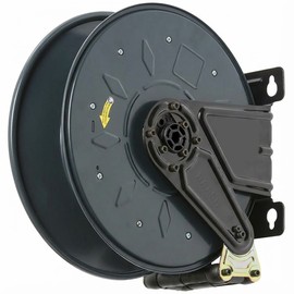 ENROULEURS AUTOMATIQUES &Agrave; RESSORT S&Eacute;RIE E300 EN ACIER PEINT TAMBOUR OUVERT SANS TUYAU photo du produit