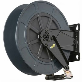 ENROULEUR AUTOMATIQUE TAMBOUR OUVERT S&Eacute;RIE E431 POUR HAUTE PRESSION 200BAR G3/8'' - SANS TUYAU photo du produit