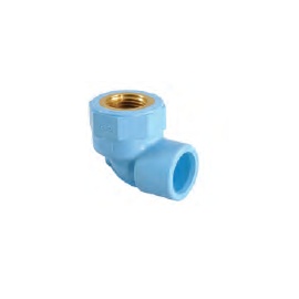 RACCORD COUDÉ 90° TARAUDÉ INSERT LAITON PVC GIRAIR - Ø 20 / F 1/2'' photo du produit