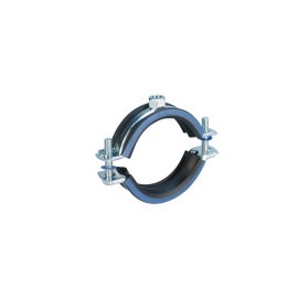 COLLIER POINT FIXE Ø37 À Ø44 M8 GAINÉ CAOUTCHOUC photo du produit
