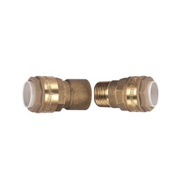 RACCORD DROIT RÉDUIT PUSH FIT EN LAITON Ø16 EXT /  Ø 12 EXT photo du produit