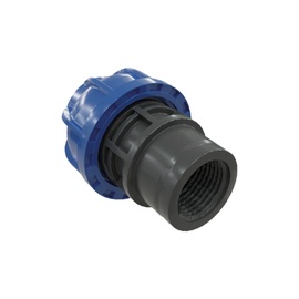 RACCORD DROIT TARAUDÉ TURN FIT EN POLYAMIDE Ø25 EXT / FEMELLE G3/4'' photo du produit